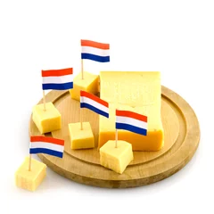 Crédence de cuisine en verre imprimé Produits laitiers Dutch cheese