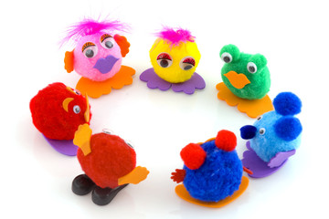 Funny little dolls