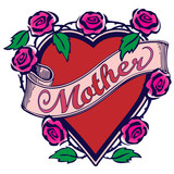 Mother's Day Tattoo Design 2" Stock photo and royalty-free images on 