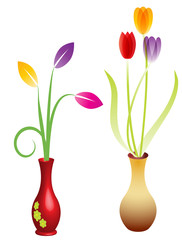 Flower in vases