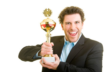 Siegreicher Manager
