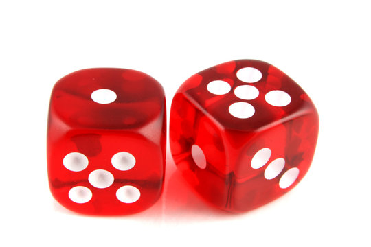 2 dice showing 1 and 5