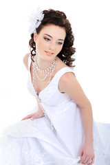 beautiful elegant bride