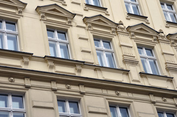 Fototapeta premium fensterfront