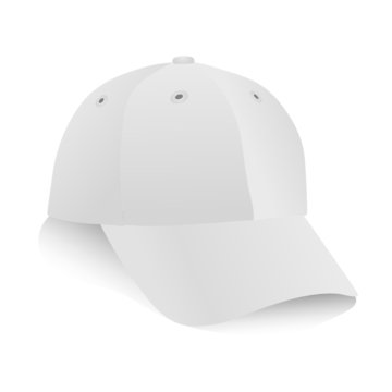 white cap vector