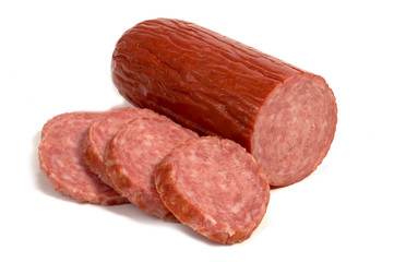 Kochsalami aus Geflügel-Fleisch