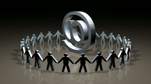 human circle animation loop HD1080