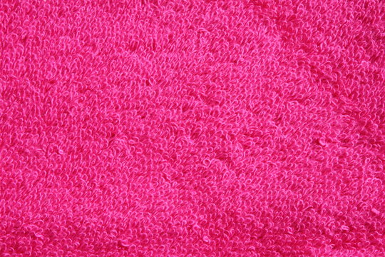 Pink towel