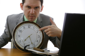 You are late