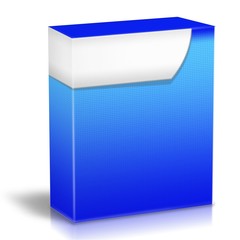 Cardboard boxes with generic printing