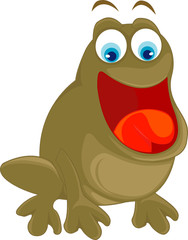 brown frog