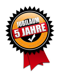 5 jahre jubiläum