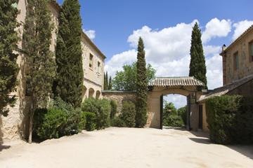 Fototapeta premium Silent rural hotel in Spain