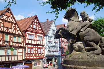 Fachwerkhäuser in Ochsenfurt