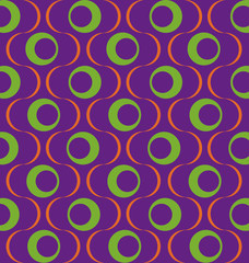 Muster Retro Lila