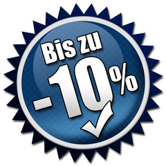 BIS ZU -10 % BUTTON