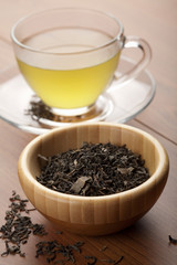 cup of green tea