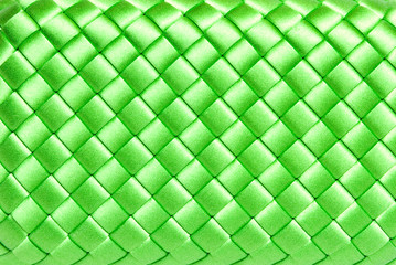 squared green silk texture