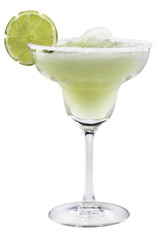 Margaritas with lime