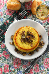 Tortino di ricotta e tartufo scorzone - Contorni