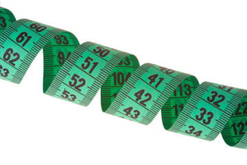 green measuring tape