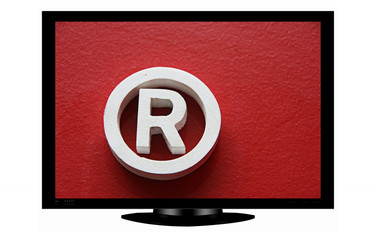 plasma with trademark symbol - illustration
