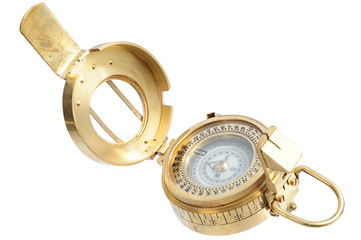 old-fashioned compass