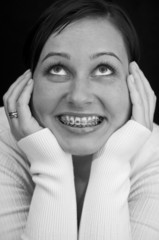Smile black&white