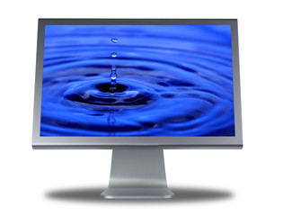lcd monitor flat screen