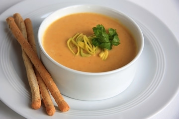 Kürbissuppe