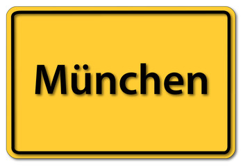 Naklejka premium münchen zeichen