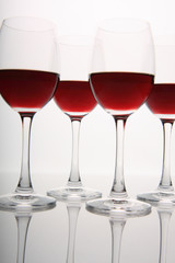 Wine glasses