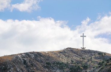 Cross on Hum near Mostar