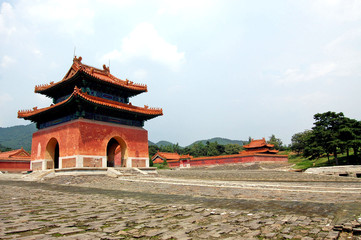 Qing Dongling scenery