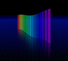 Spectrum graphic equalizer