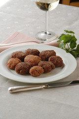 Polpette di carne con il prezzemolo - Secondi di carne