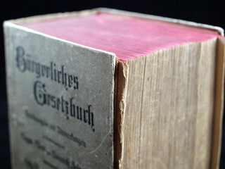 Bürgerliches Gesetzbuch von 1896, uralt