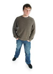Fototapeta premium The modern young man