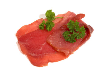 Roher Schweineschinken