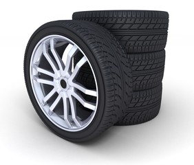 Obraz premium wheel