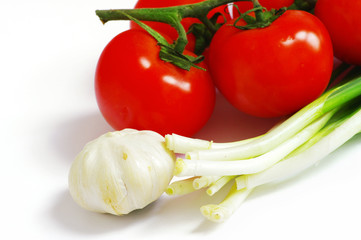 some vegetables.
