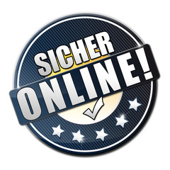 Sicher online Button
