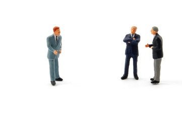 Fototapeta premium business people discussing