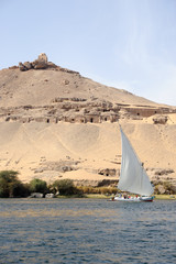 Aga Khan Mausoleum near Aswan (Egypt)