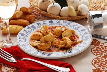 Champignon al sugo di pomodoro - Contorni