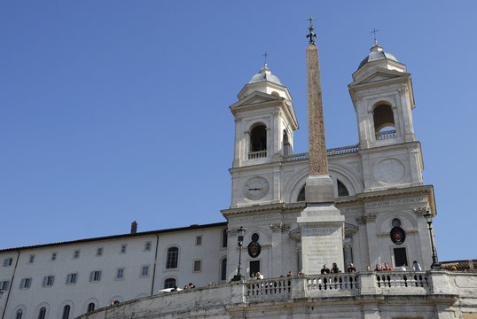 Sainte trinit&eacute; des Monts, Rome