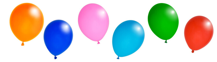 Luftballons farbig