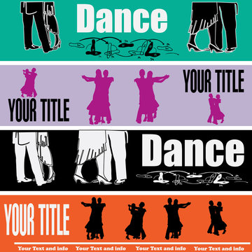 Ballroom Dancing Web Banner Templates