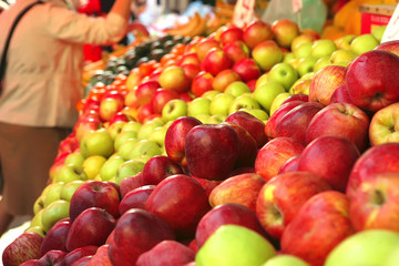raw apple heaps perspective
