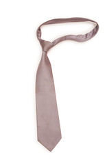 Neck tie isolated on the white background